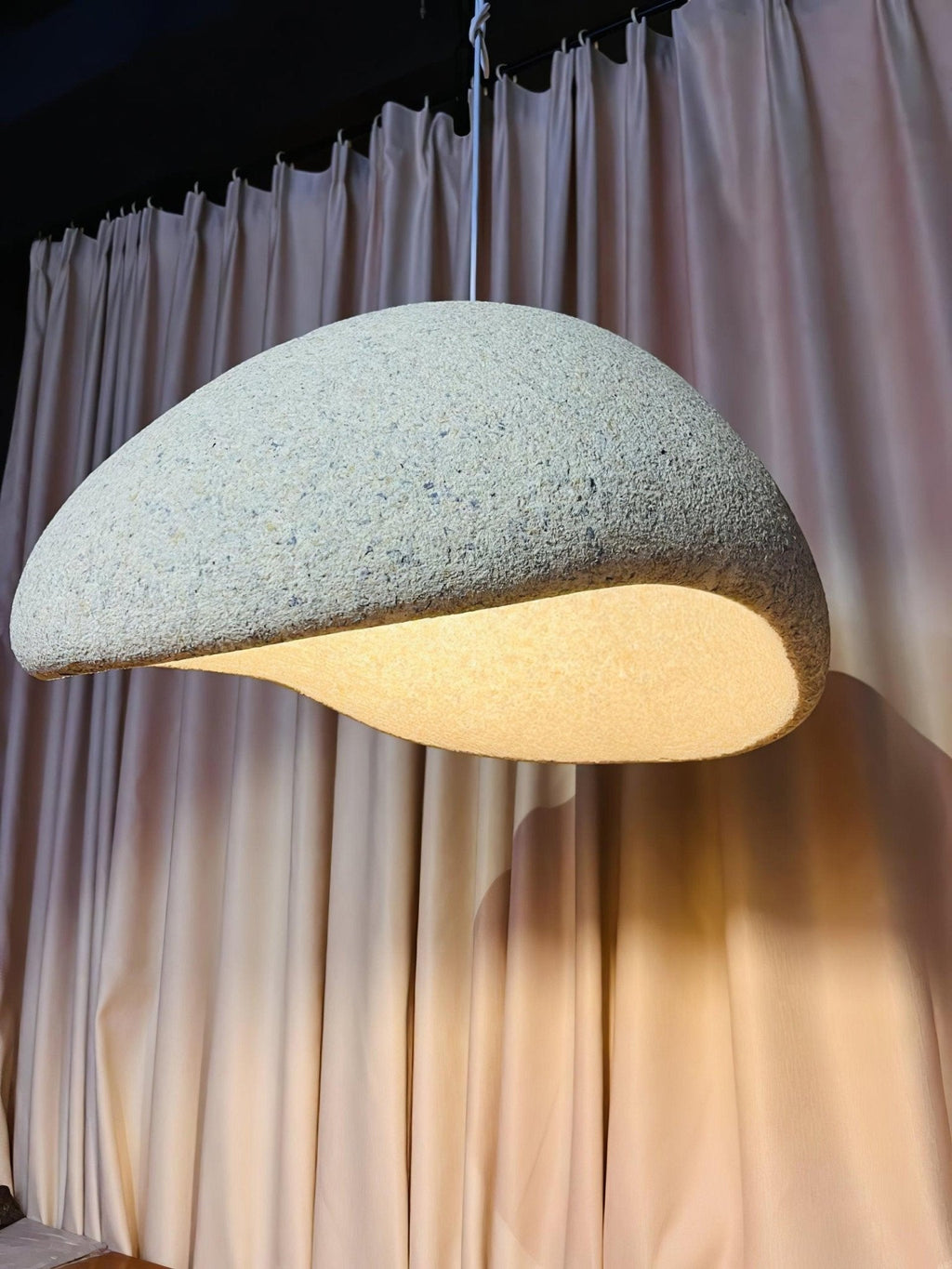 Tsukiyo Wabi-Sabi Cloud Pendant Light — Sculptural Ceiling Fixture