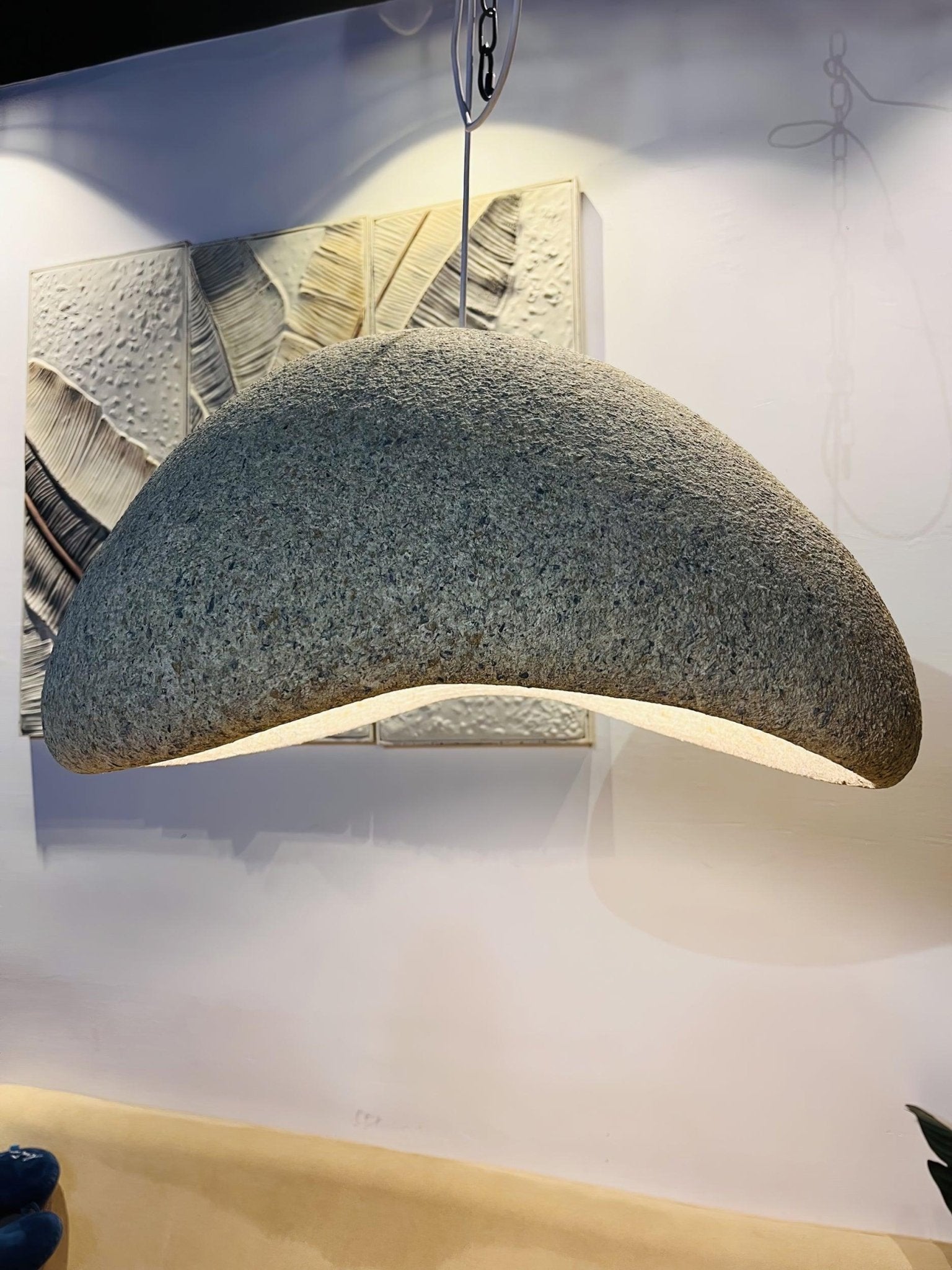 Tsukiyo Wabi-Sabi Cloud Pendant Light — Sculptural Ceiling Fixture