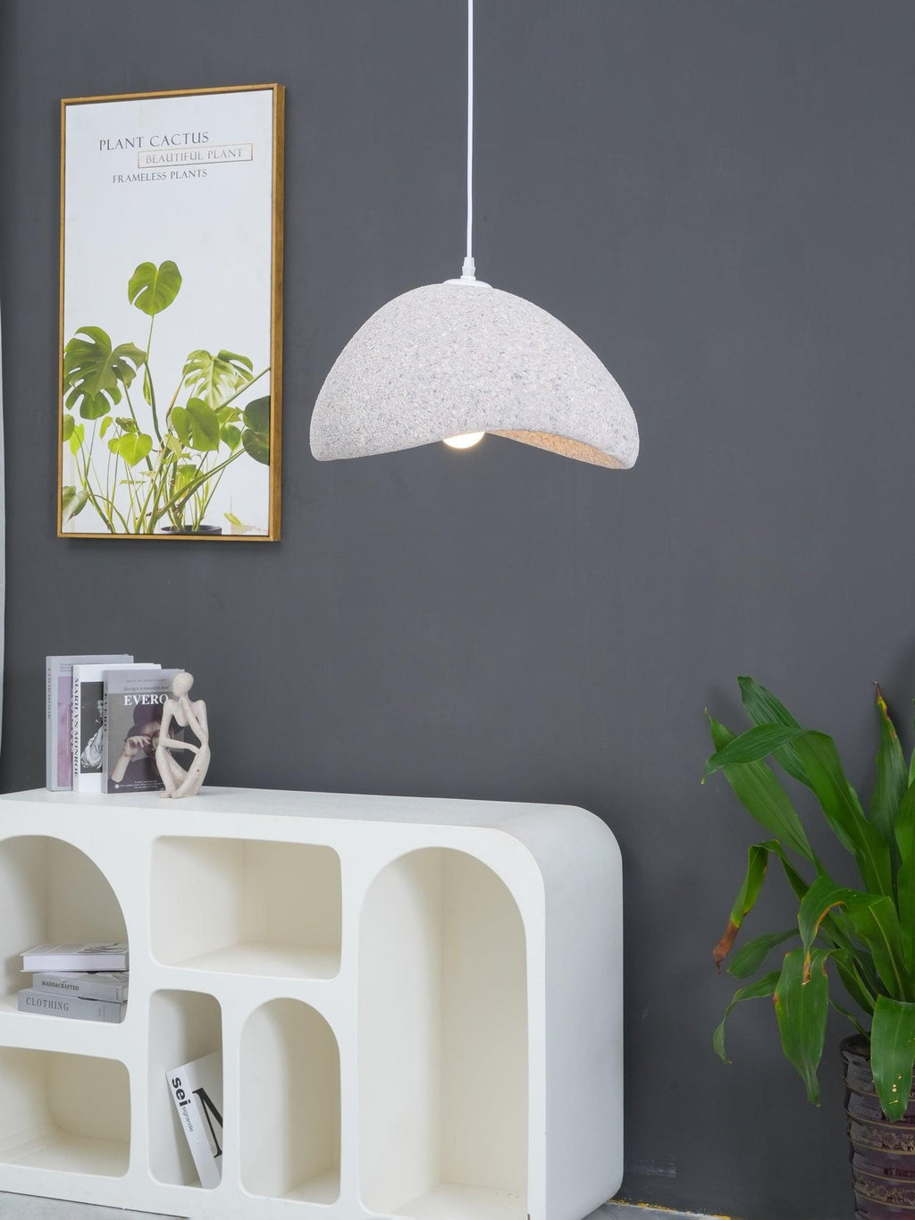 Tsukiyo Wabi-Sabi Cloud Pendant Light — Sculptural Ceiling Fixture