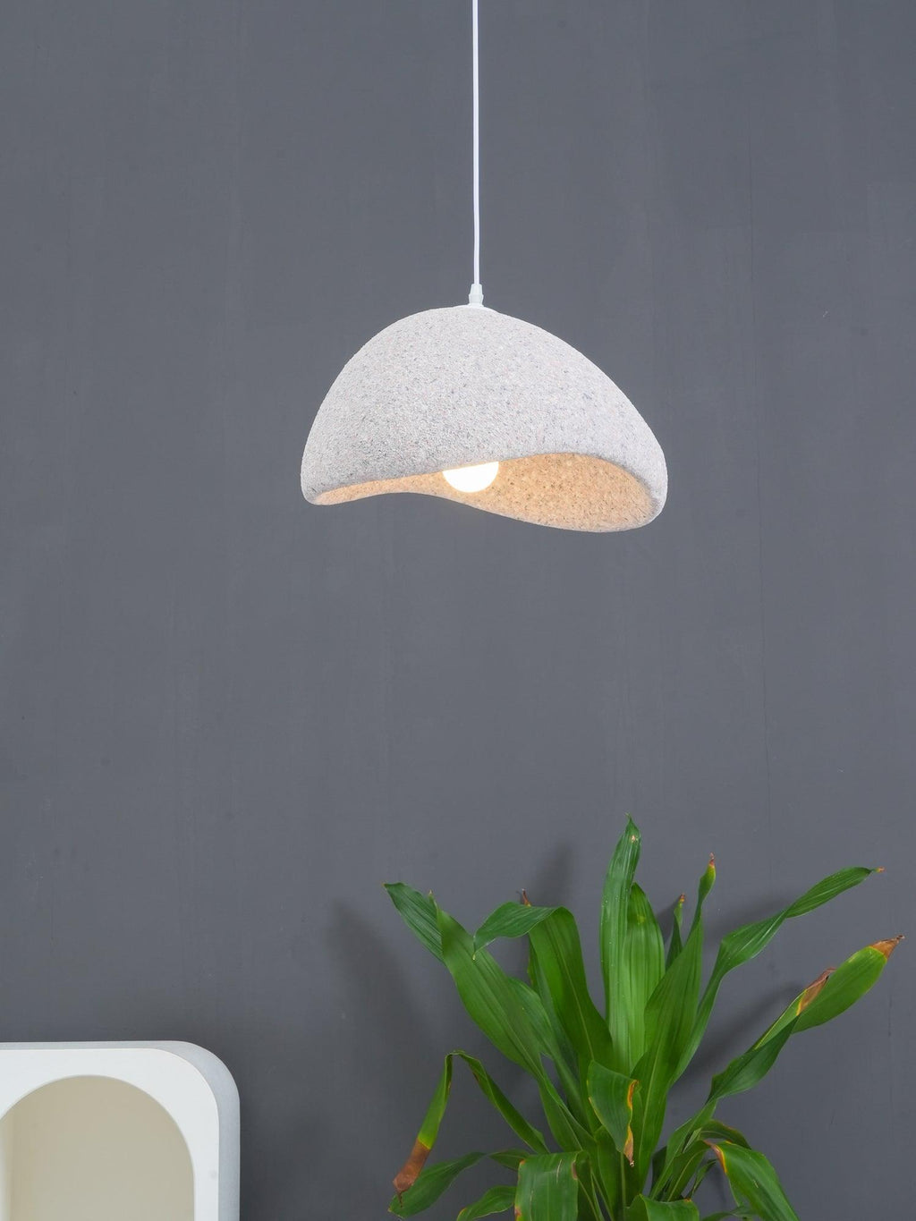 Tsukiyo Wabi-Sabi Cloud Pendant Light — Sculptural Ceiling Fixture