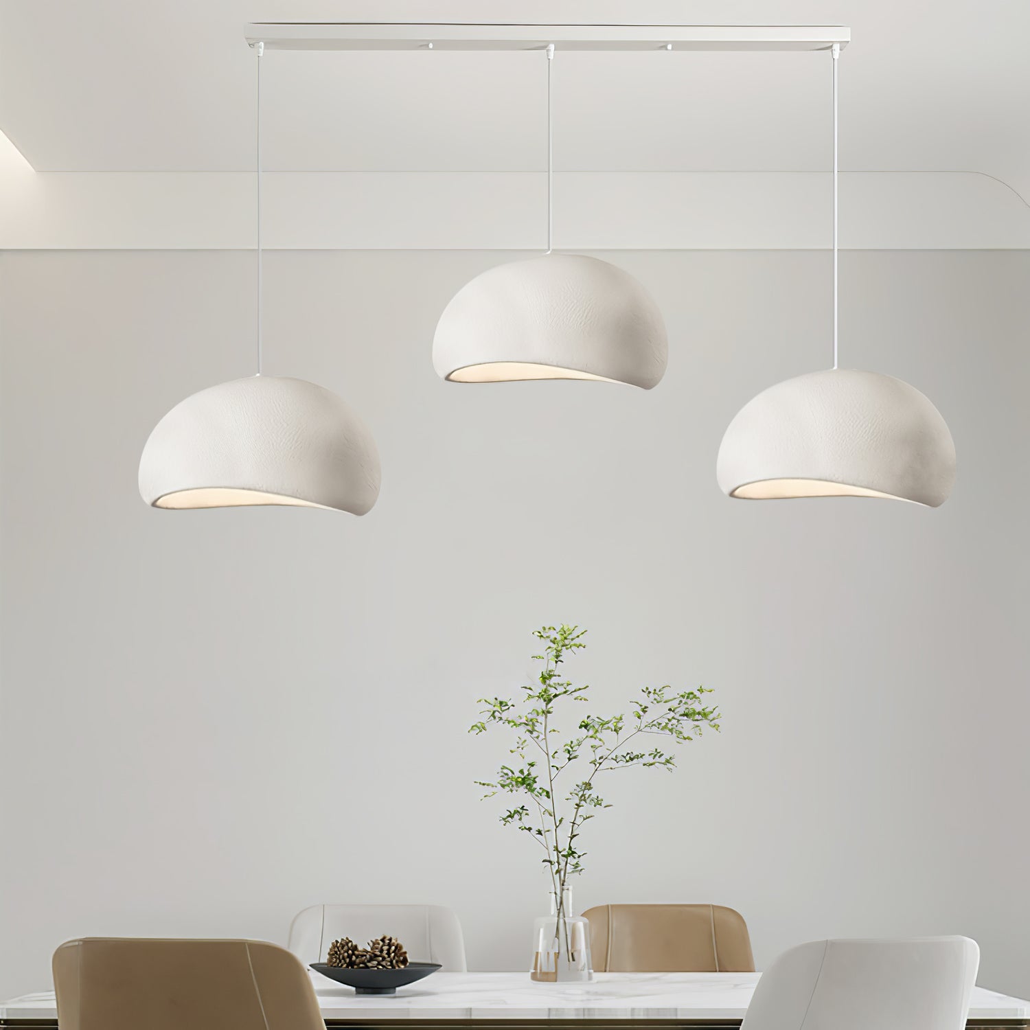 Lampada a sospensione Nubia Cloud — Sfera diffusa