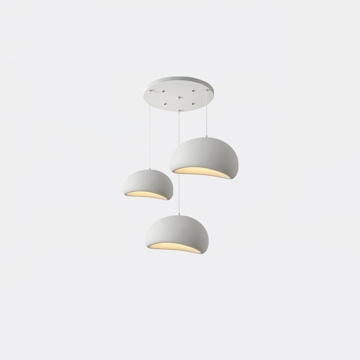 Lampada a sospensione da soffitto scultorea a forma di nuvola Nubia