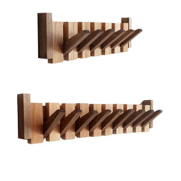 SereneNest Wandregal im Klavierdesign – stilvoller Flur-Organizer für Hausbesitzer