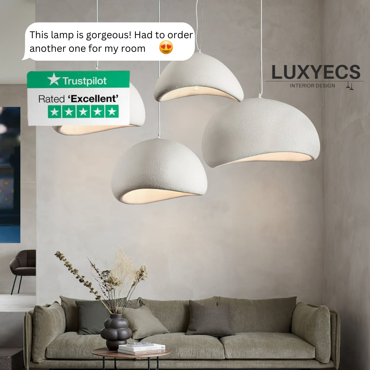 Aurea függeszték modern, fényerőszabályozható otthoni hangulatvilágítás