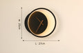 Apliques de Pared con Reloj LED