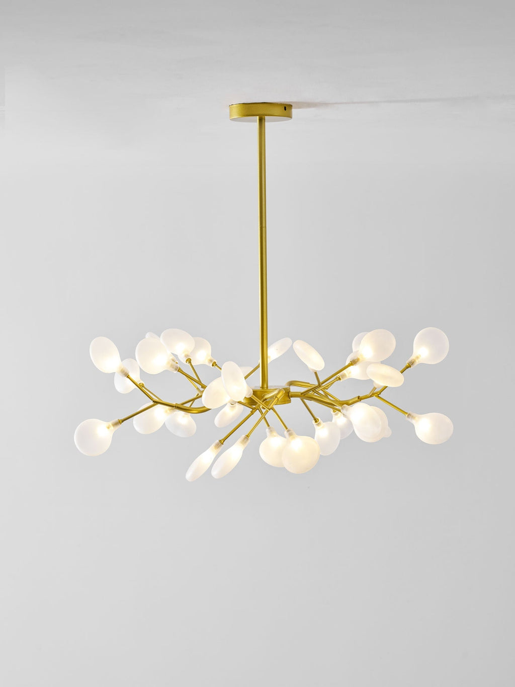Firefly Sputnik-lysekrone – moderne LED-taklampe, lett og med intrikat form