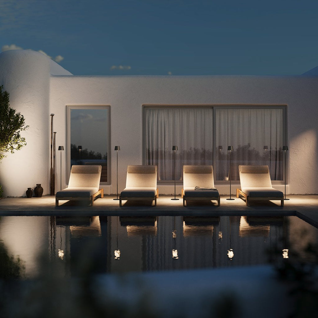 Aeronis LED moduláris állólámpa állítható magassággal és újratölthető akkumulátorral