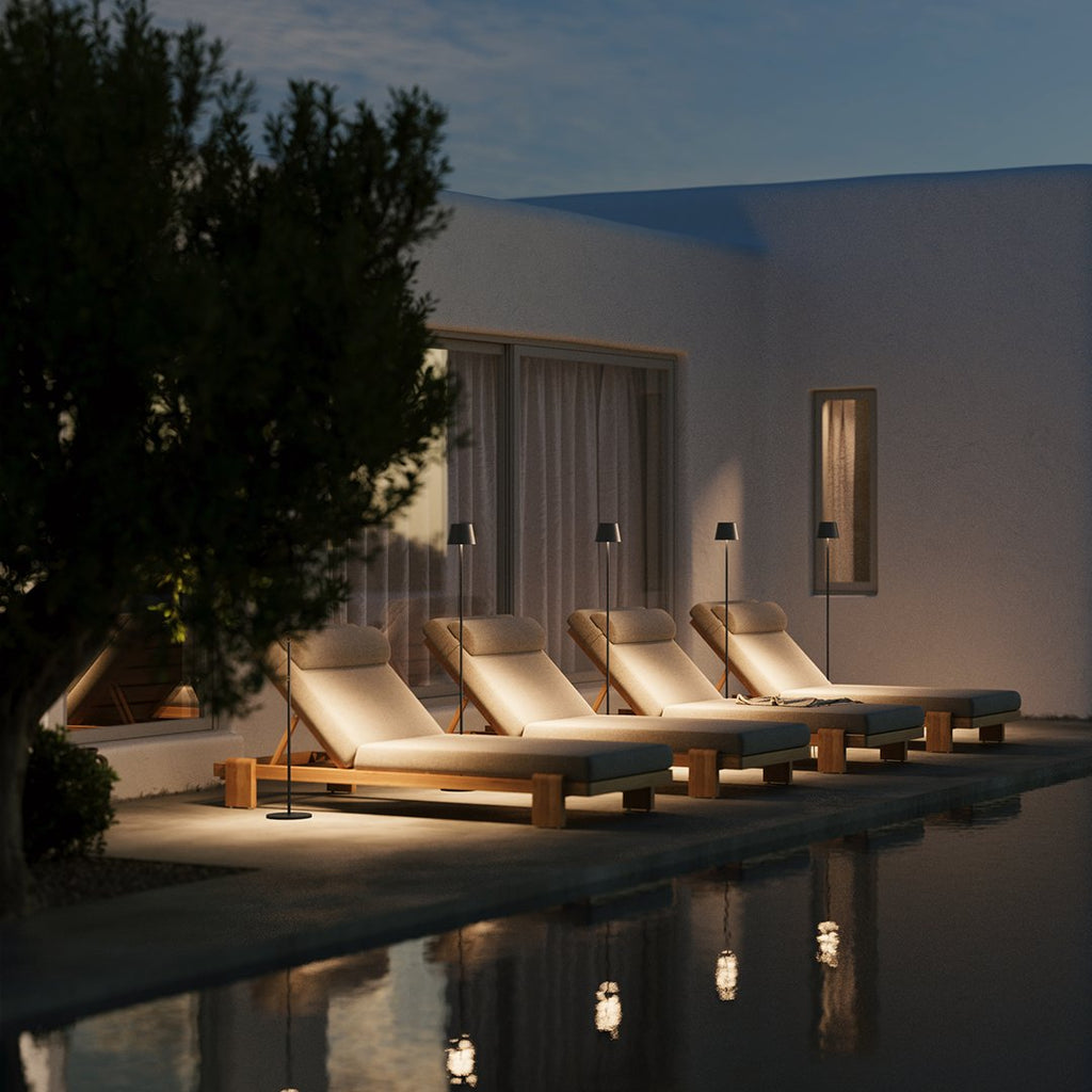 Aeronis LED moduláris állólámpa állítható magassággal és újratölthető akkumulátorral