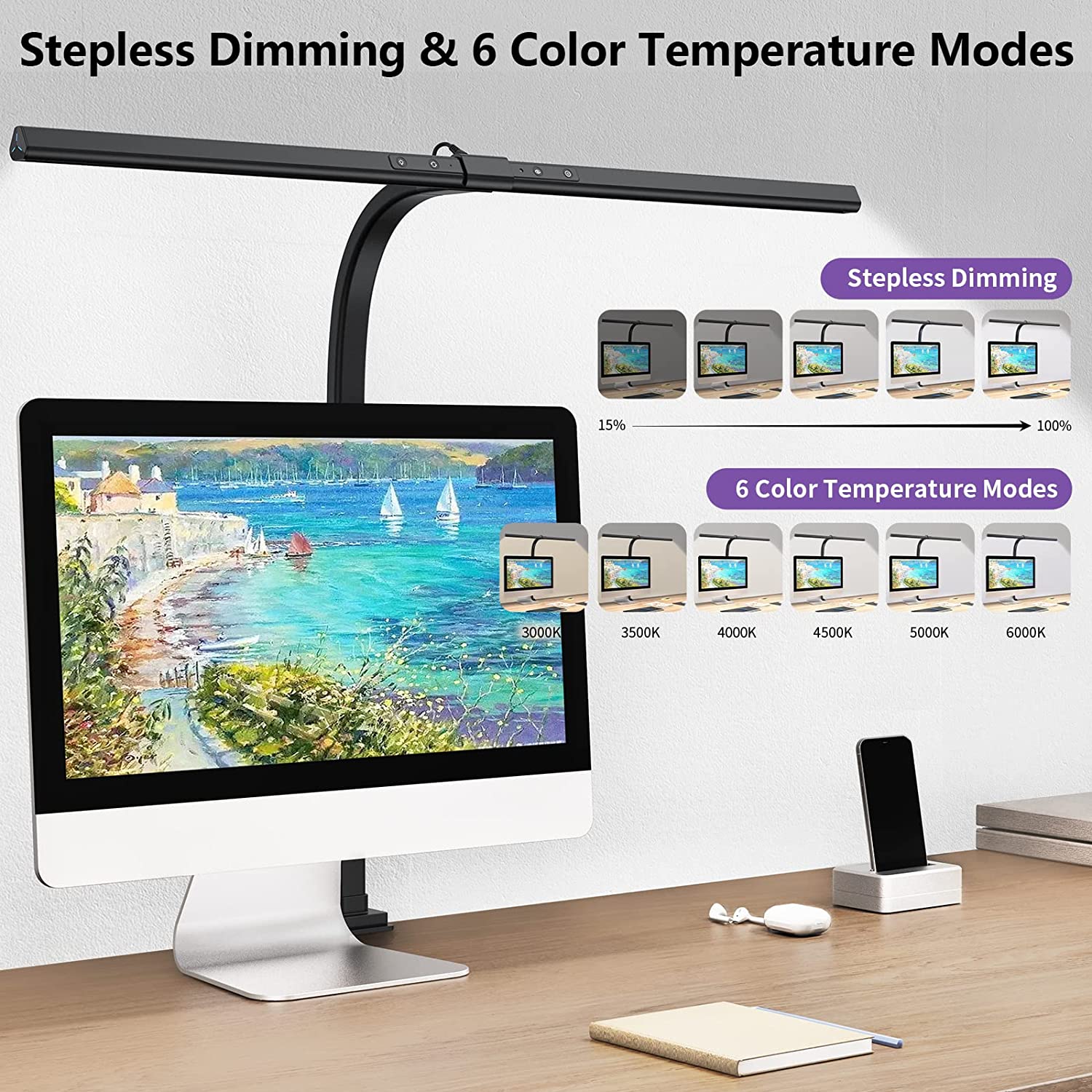 Architect Clamp asztali lámpa – modern LED világítás otthoni irodai hatékonysághoz