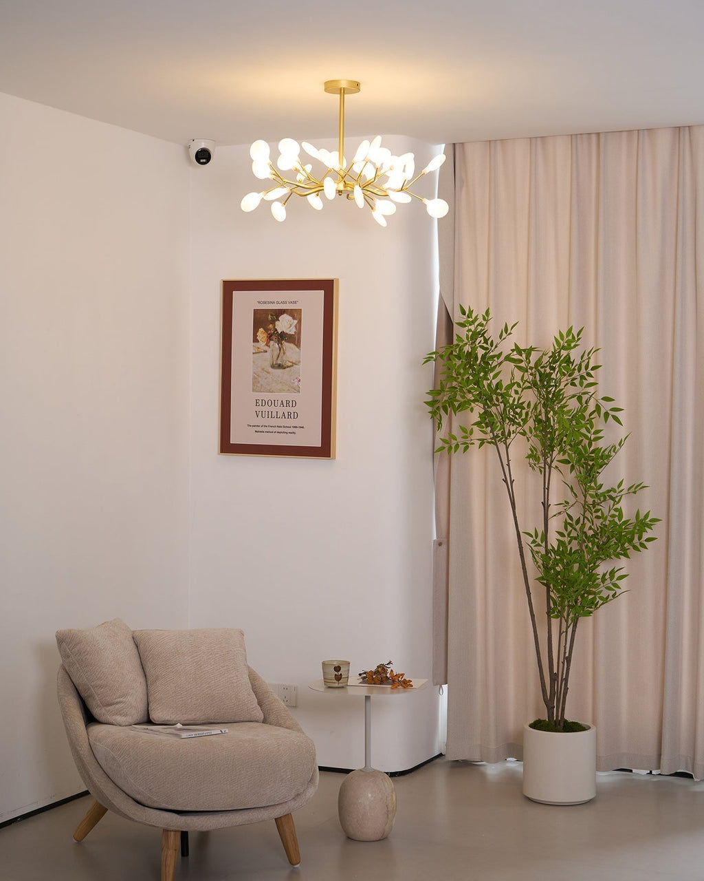 Lampadario a ramo Lustra LED Firefly — Design con 30 luci