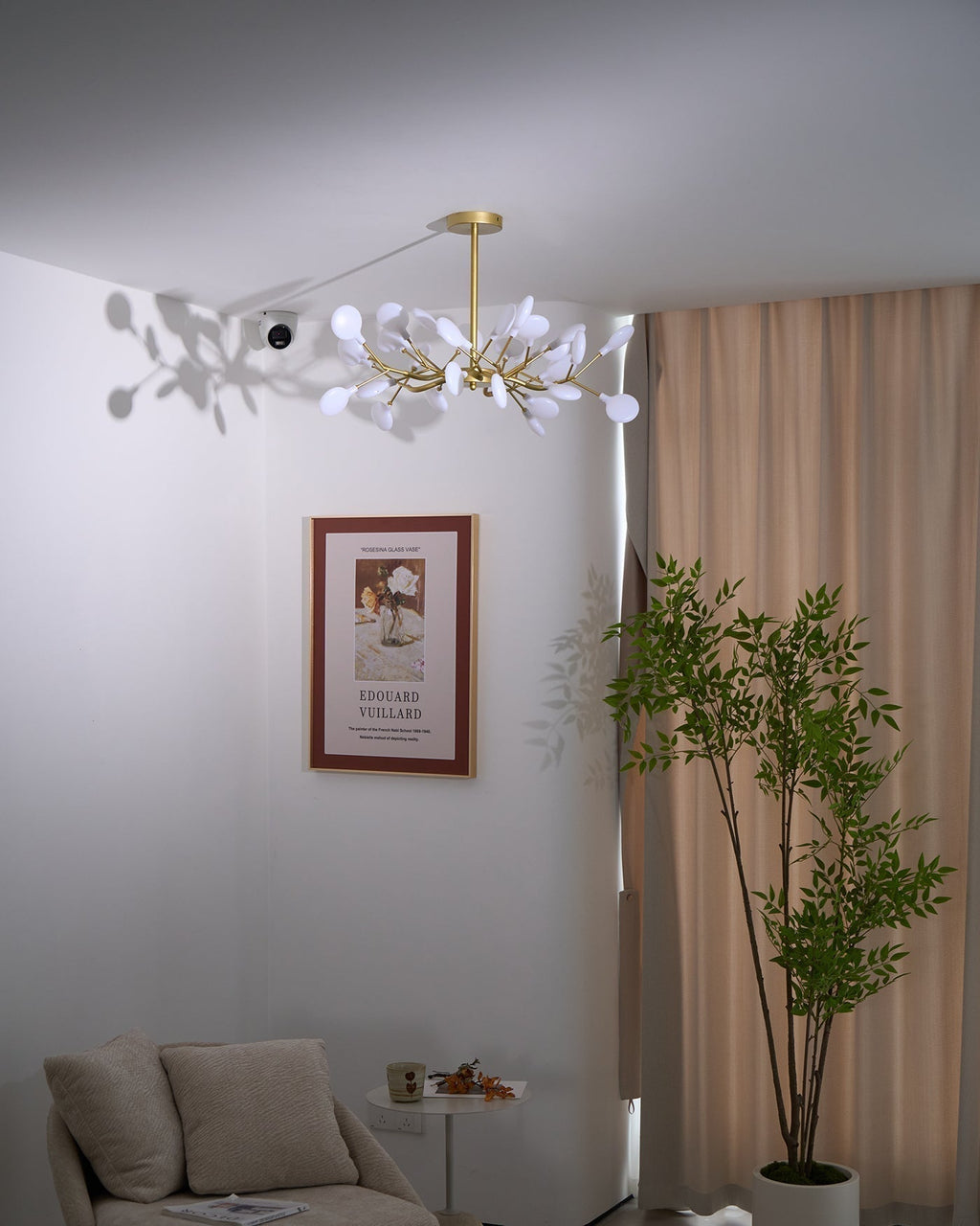 Lampadario a ramo Lustra LED Firefly — Design con 30 luci