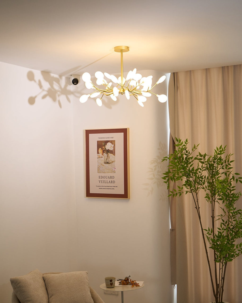 Lampadario a ramo Lustra LED Firefly — Design con 30 luci