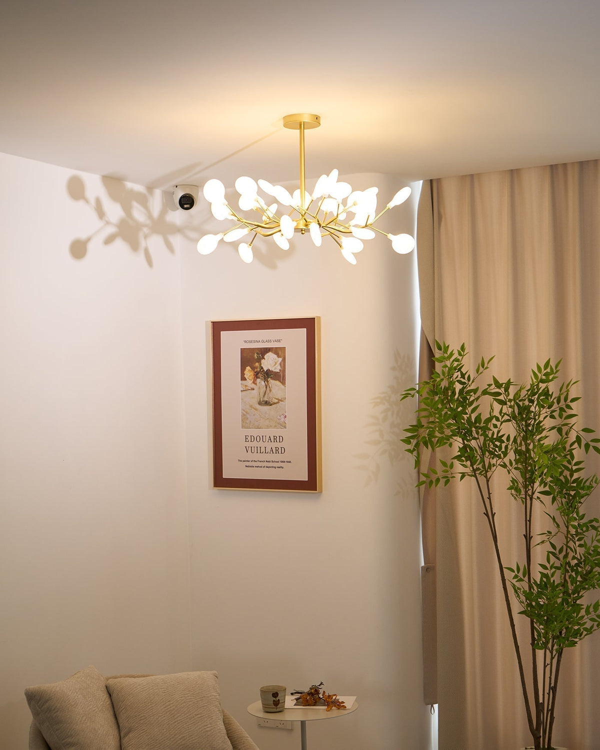 Lampadario a ramo Lustra LED Firefly — Design con 30 luci