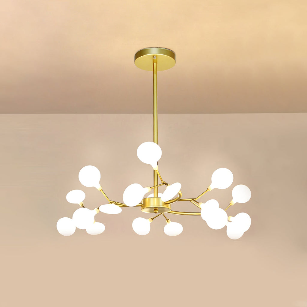 Lampadario a ramo Lustra LED Firefly — Design con 30 luci