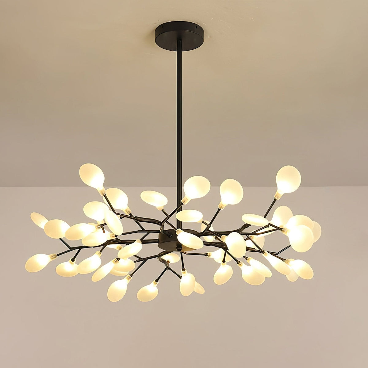 Lampadario a ramo Lustra LED Firefly — Design con 30 luci