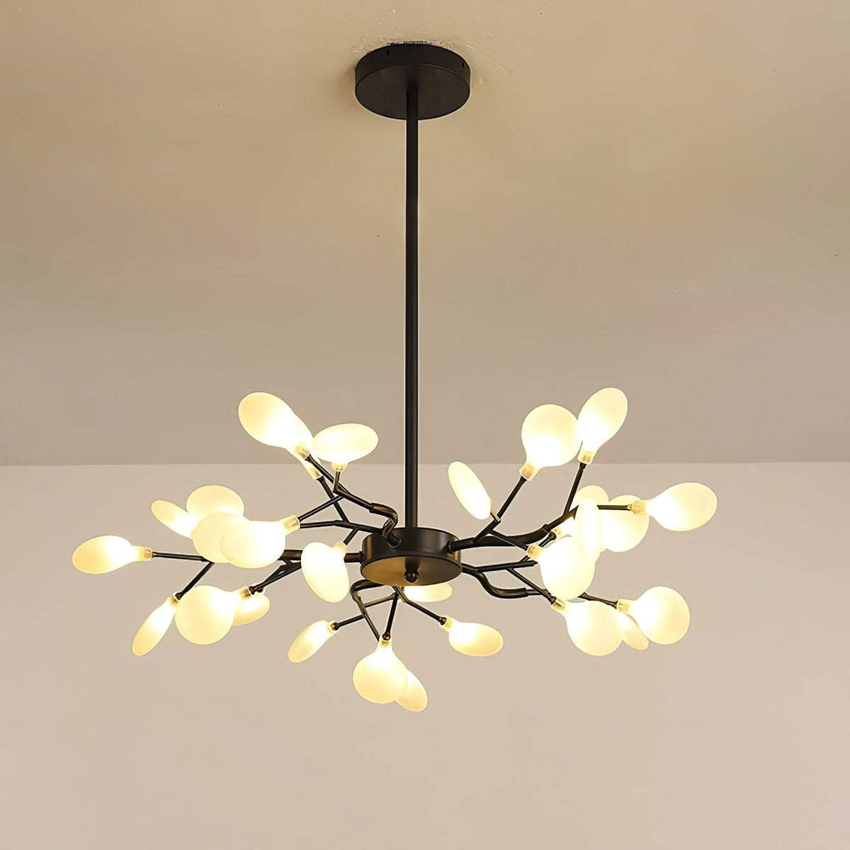 Lampadario a ramo Lustra LED Firefly — Design con 30 luci
