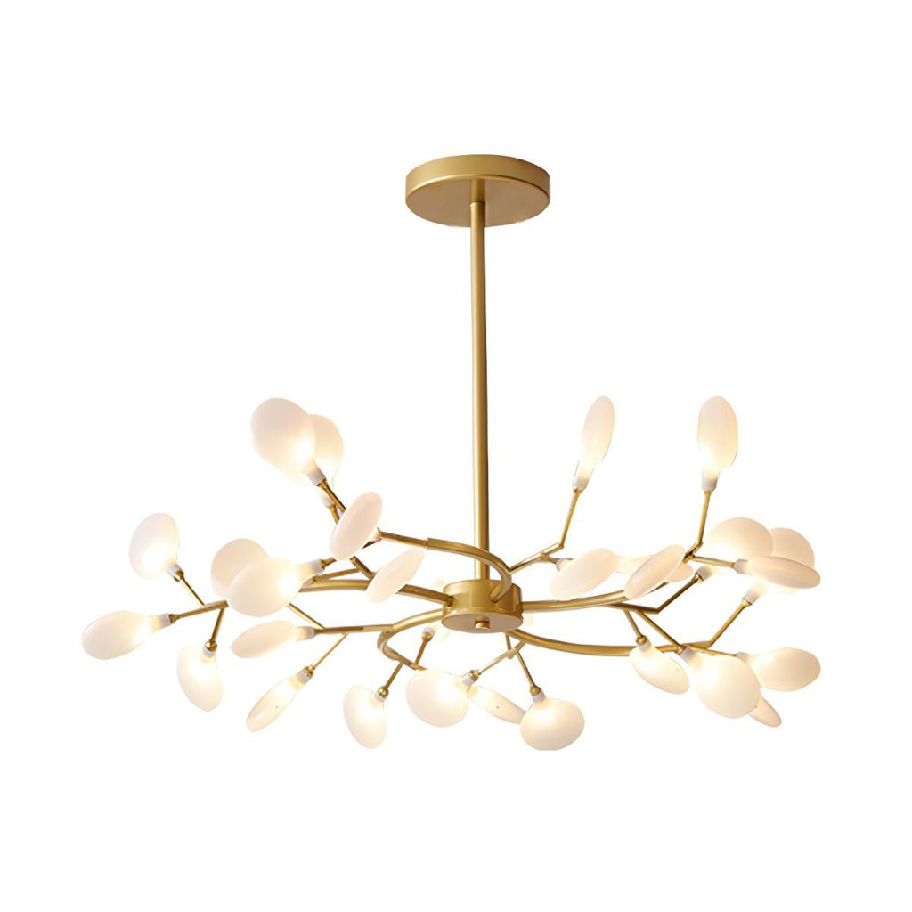 Firefly Sputnik-lysekrone – moderne LED-taklampe, lett og med intrikat form