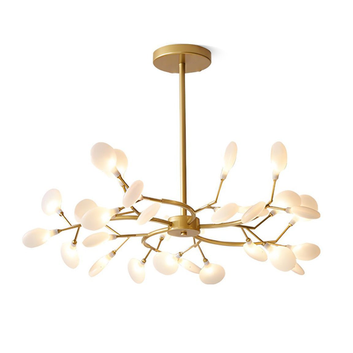 Firefly Sputnik-lysekrone – moderne LED-taklampe, lett og med intrikat form