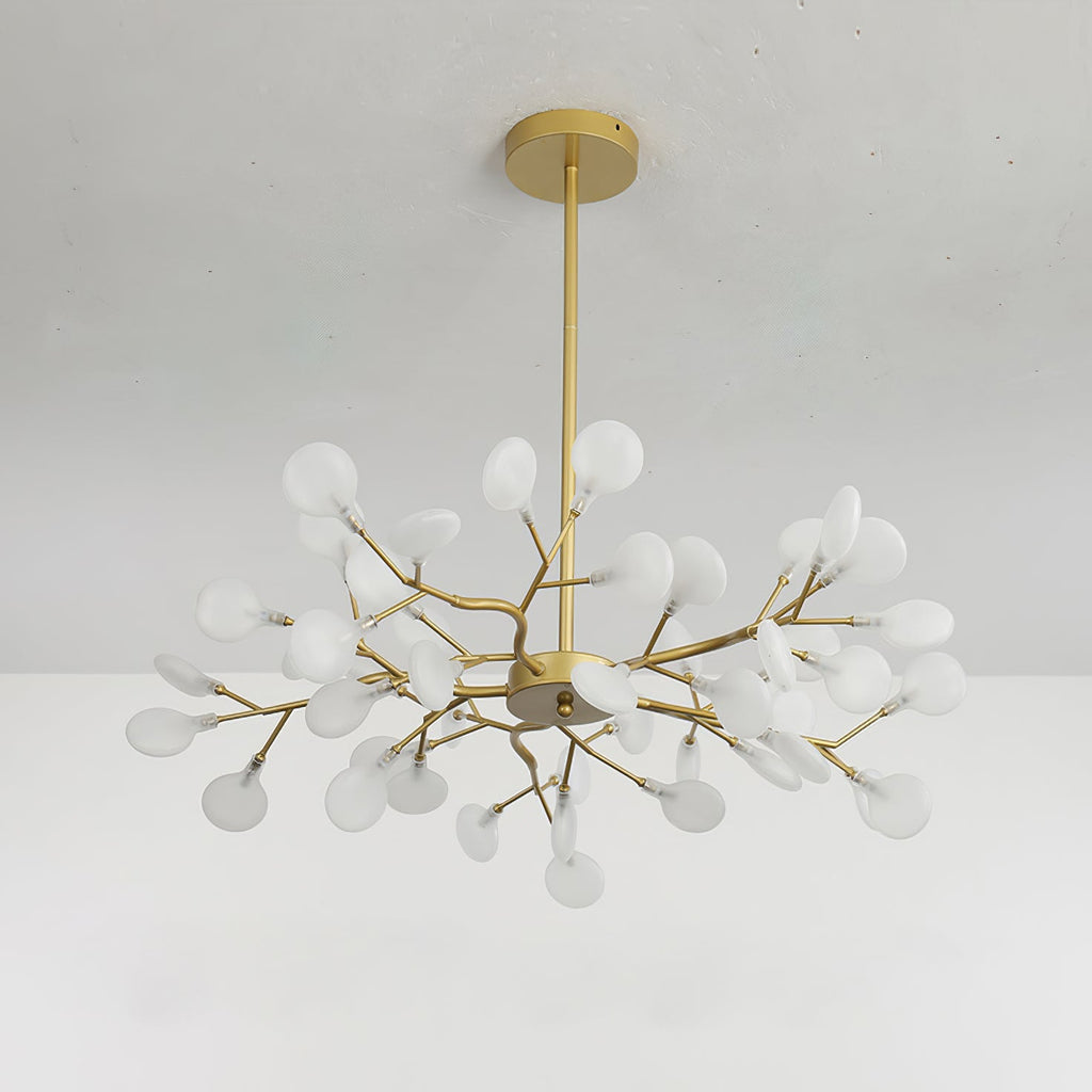 Firefly Sputnik-lysekrone – moderne LED-taklampe, lett og med intrikat form