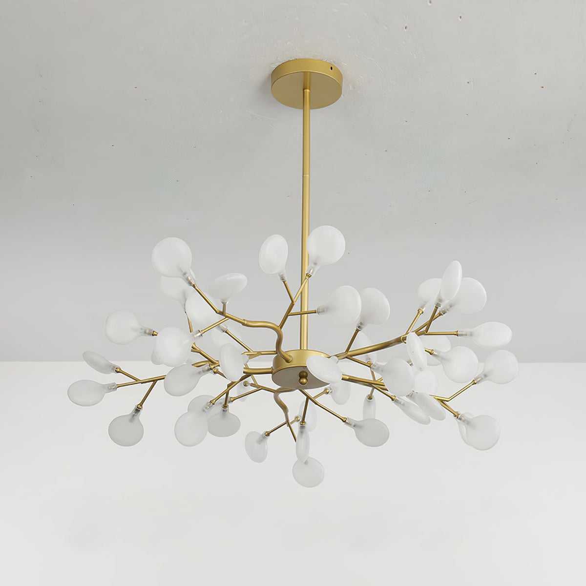 Firefly Sputnik-lysekrone – moderne LED-taklampe, lett og med intrikat form