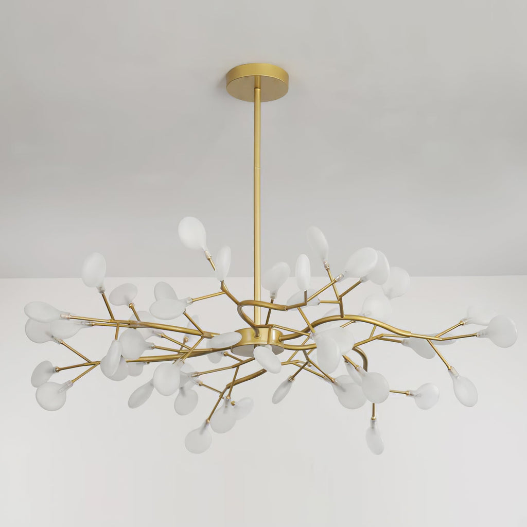 Firefly Sputnik-lysekrone – moderne LED-taklampe, lett og med intrikat form