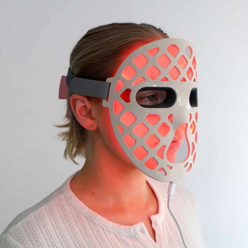 Medicinsk LED-lysterapimaske