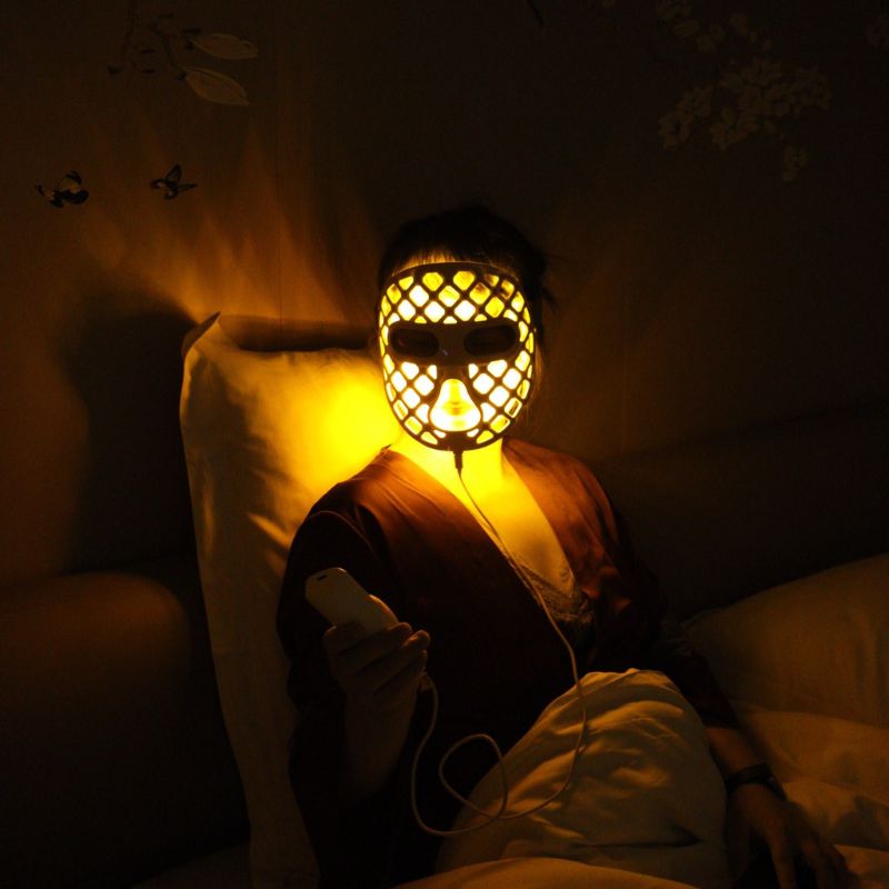Medicinsk LED-lysterapimaske