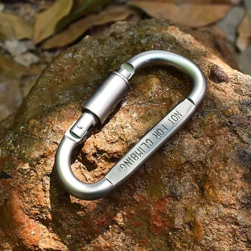 Set de crochets verrouillables en aluminium TrailLock pour les amateurs de plein air et le transport quotidien