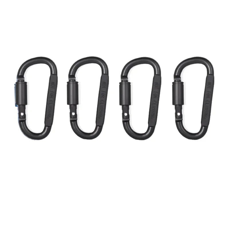 Set de crochets verrouillables en aluminium TrailLock pour les amateurs de plein air et le transport quotidien