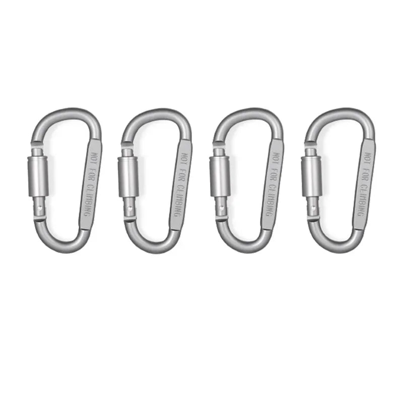Set de crochets verrouillables en aluminium TrailLock pour les amateurs de plein air et le transport quotidien