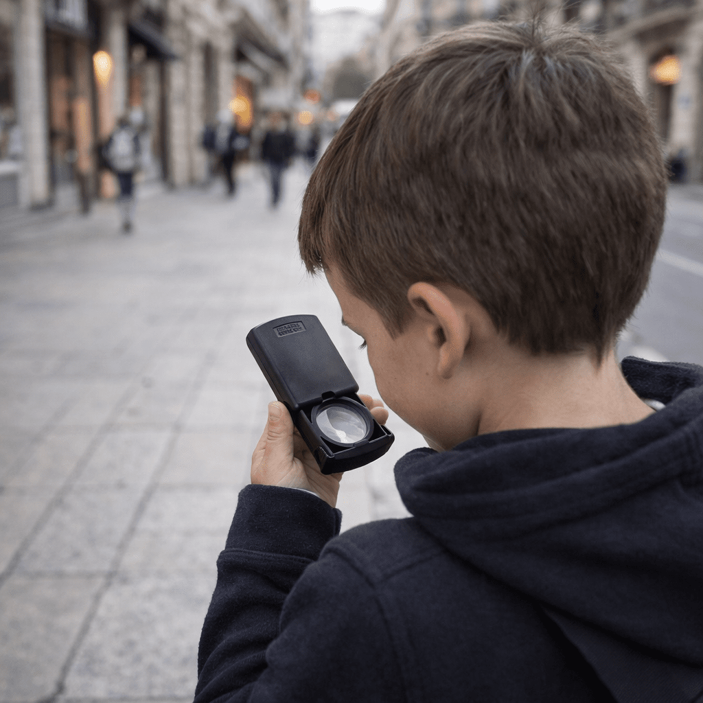 NovaScope 30× osvětlená ruční lupa pro přesné kontroly pro klenotníky