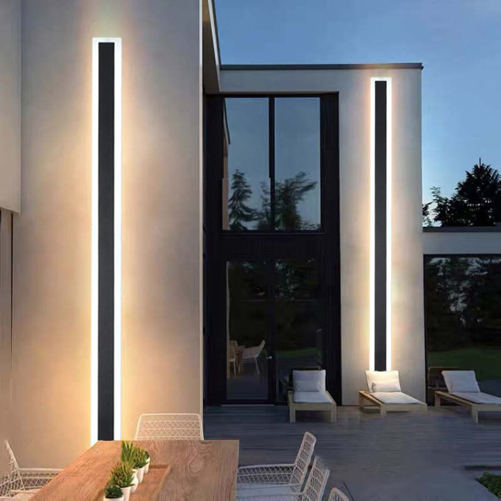 Lampu Dinding Luar Linear Elora | Orntli