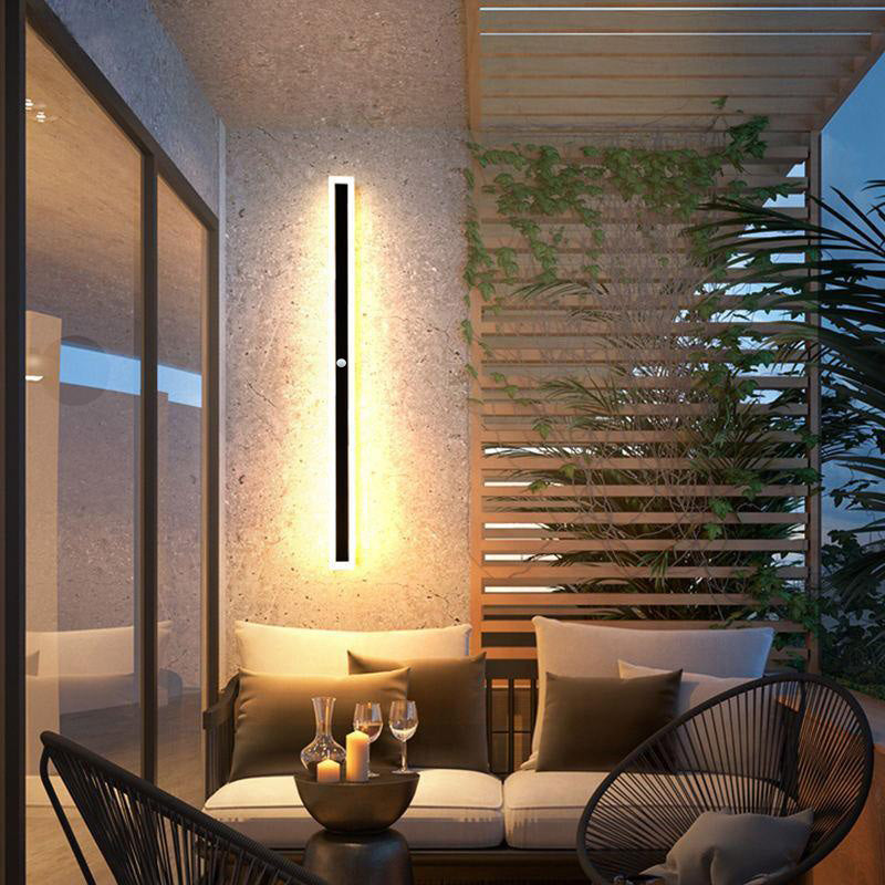 Lampu Dinding Luar Linear Elora | Orntli