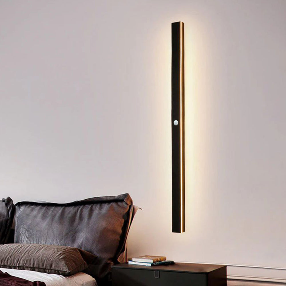 Arisha Ripple Minimalist Linear LED Outdoor Wall Lamp Metal Garden Corridor Balcony - Lamp Outdoor