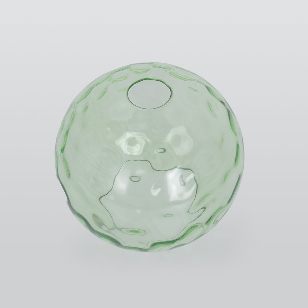 Pendellamper med vandringeffekt i globusformet glas