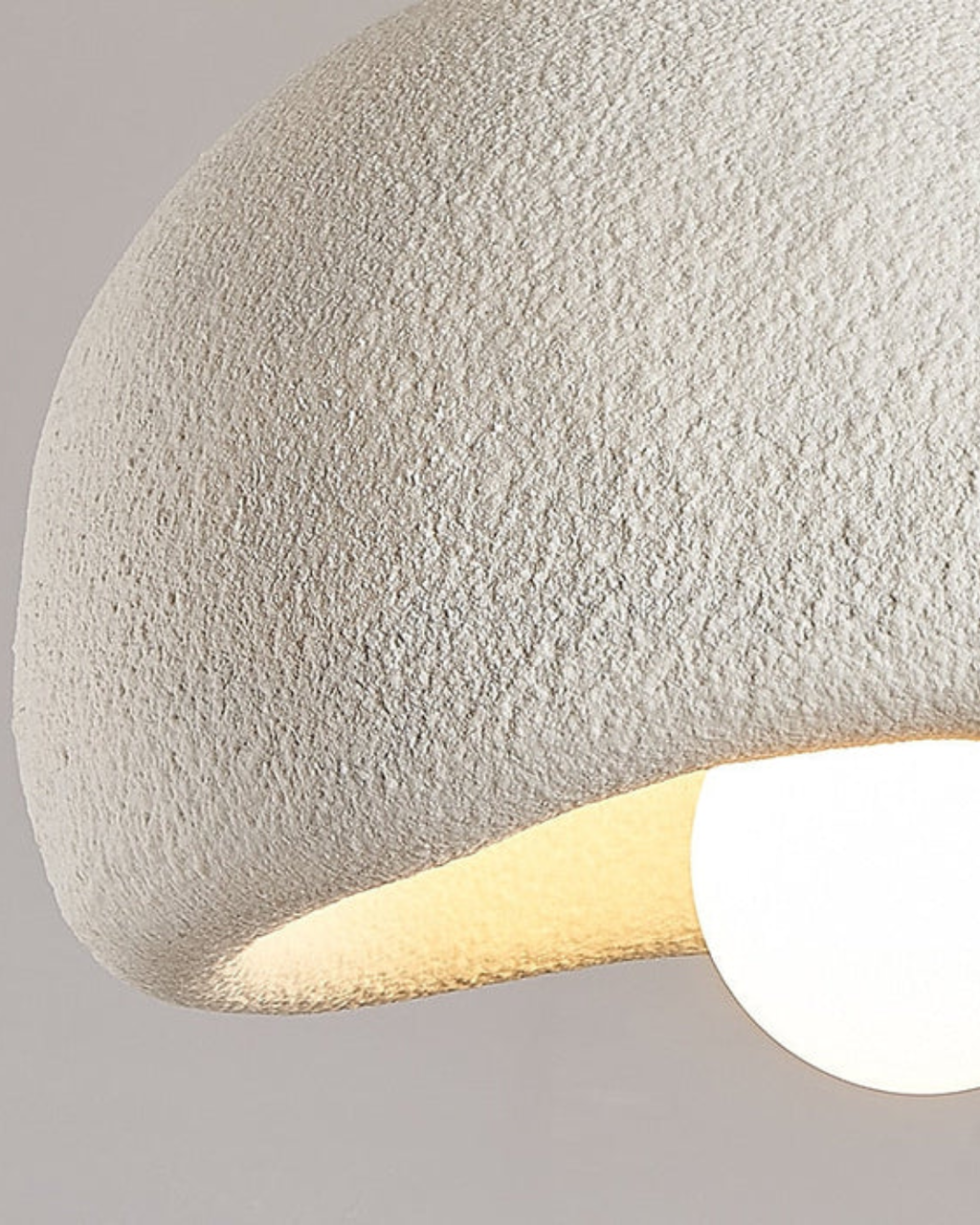 Lunessa | Skulpturalna viseća svjetiljka za strop u obliku kupole, moderna umjetnička rasvjeta | Orntli