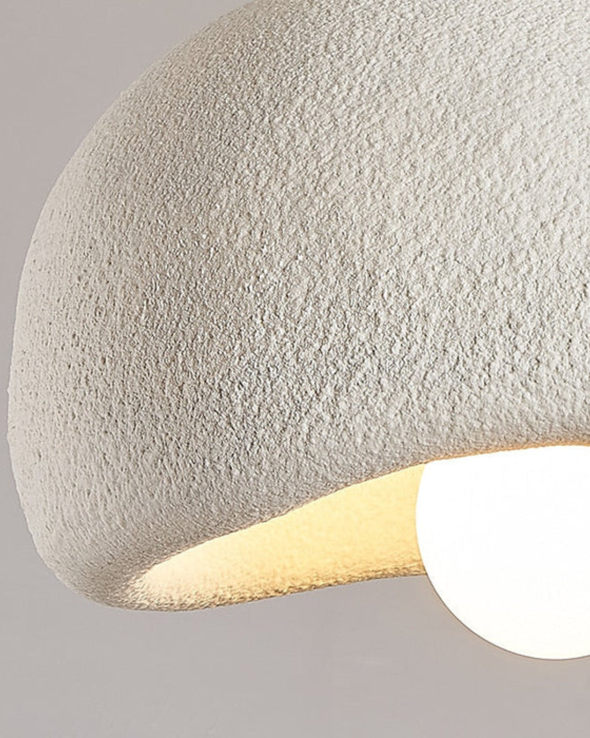 Lunessa | Skulpturalna viseća svjetiljka za strop u obliku kupole, moderna umjetnička rasvjeta | Orntli