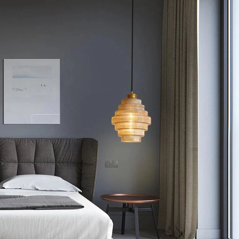 Aurelle üveg kancsó függeszték lámpa a kifinomult hangulathoz