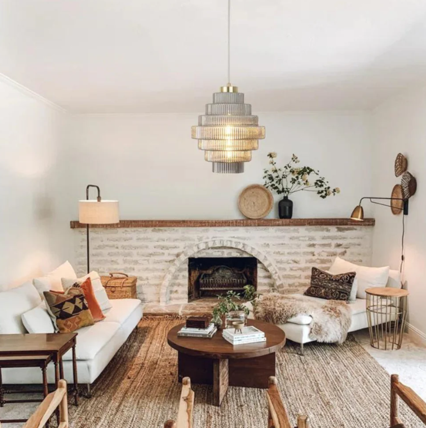 Aurelle üveg kancsó függeszték lámpa a kifinomult hangulathoz