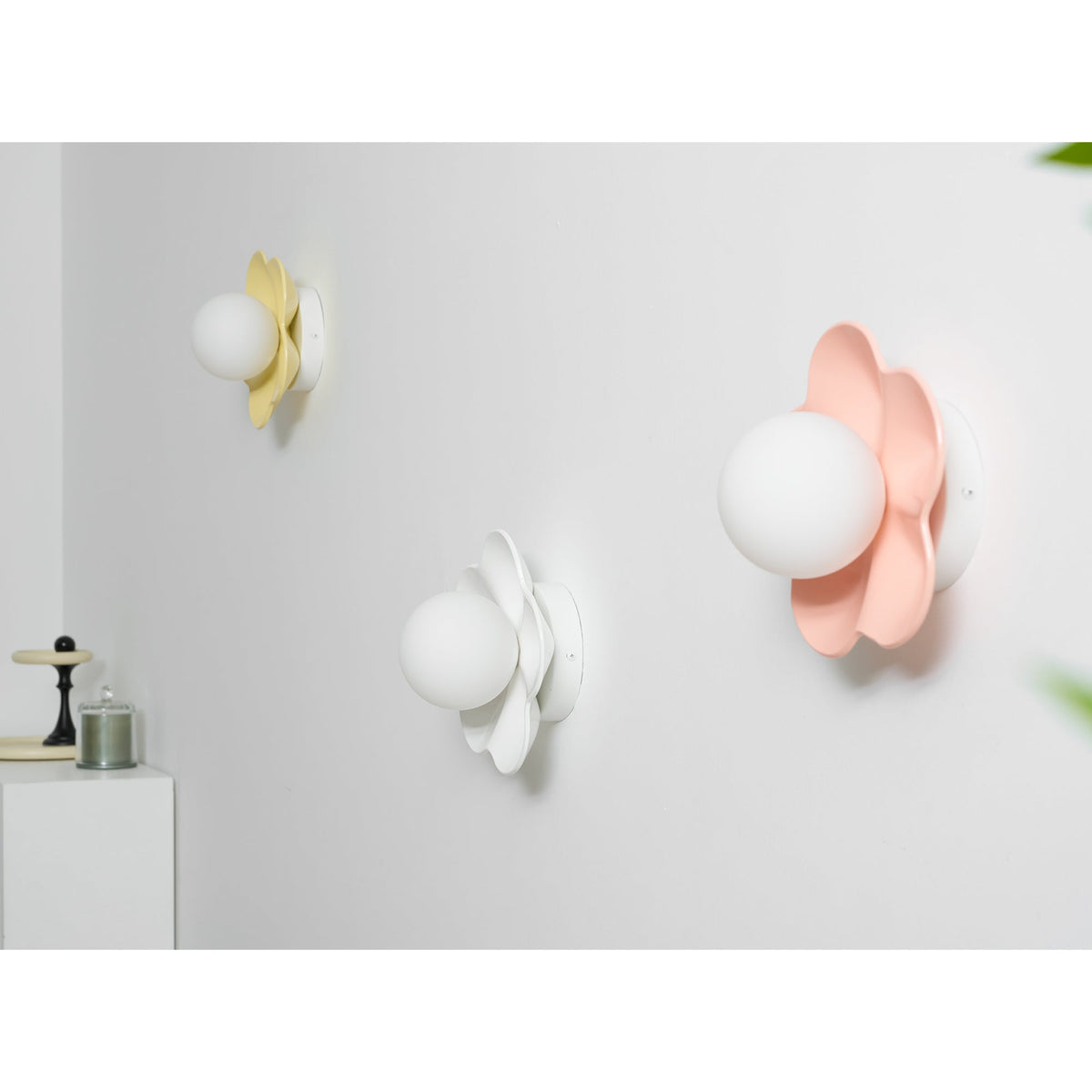 Applique murale décorative La fleur en forme de fleur