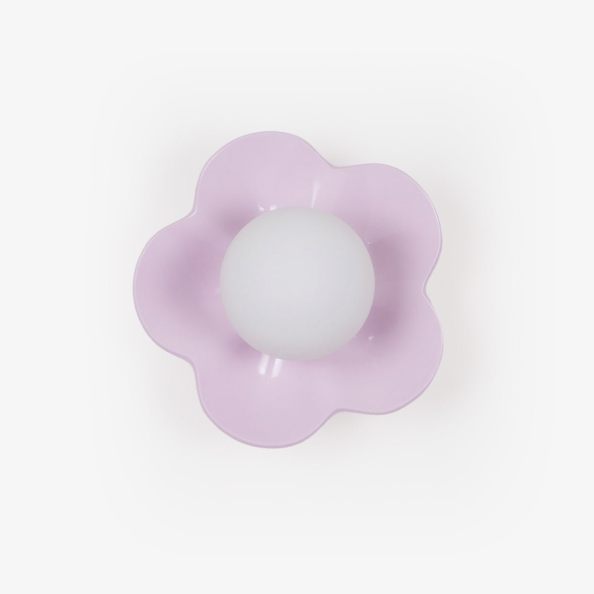 Arcore lekfull vägglampa i harts — diameter 20cm, G9-sockel, vit, lila, gul och grön