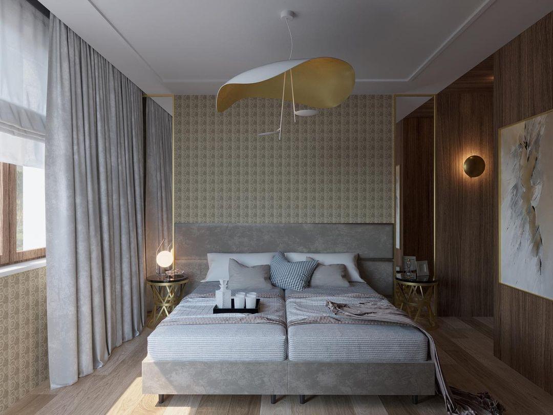 Závěsné svítidlo Giorgio — zakřivené diskové stínidlo, design s jednou linií