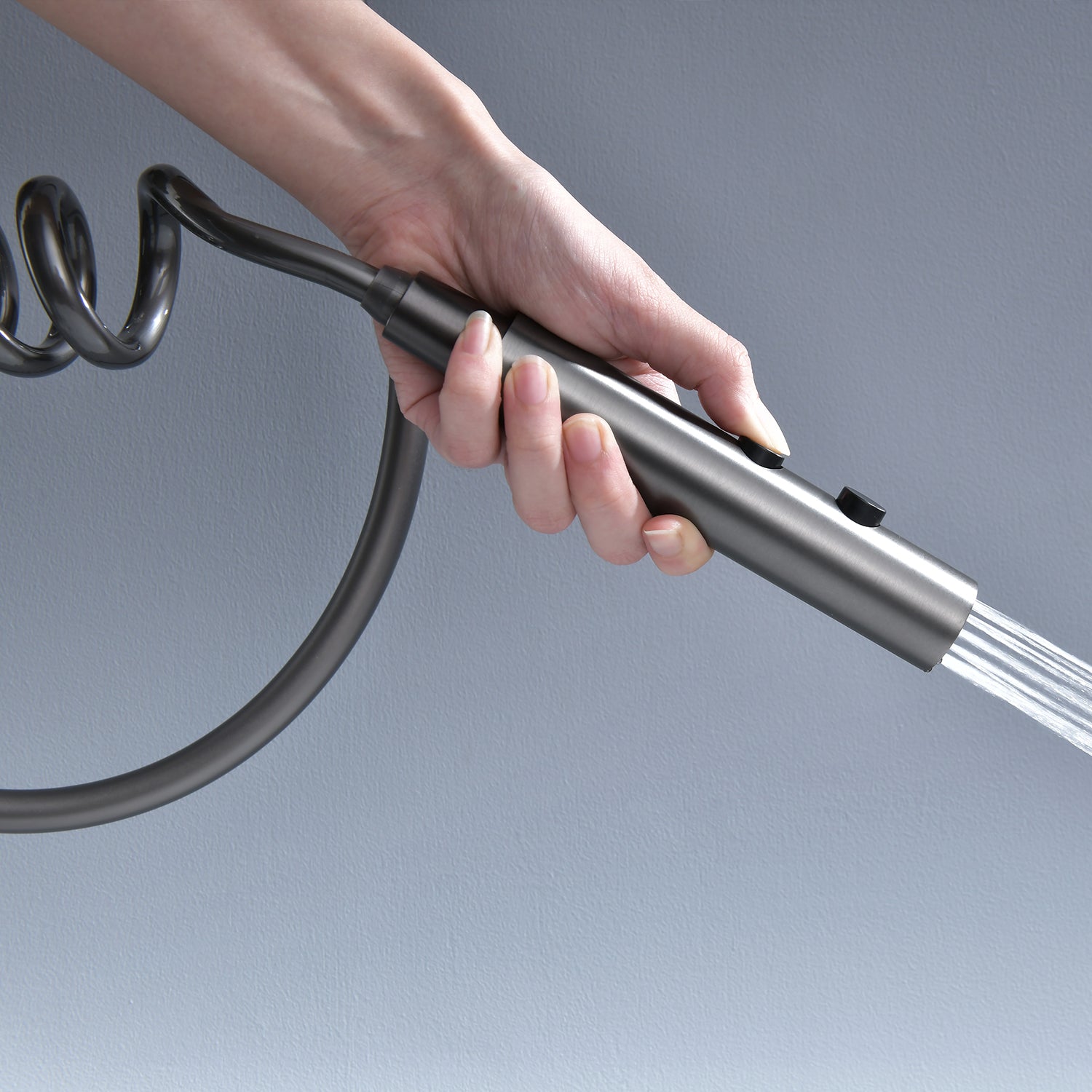 带温度数字显示的智能浴室淋浴系统