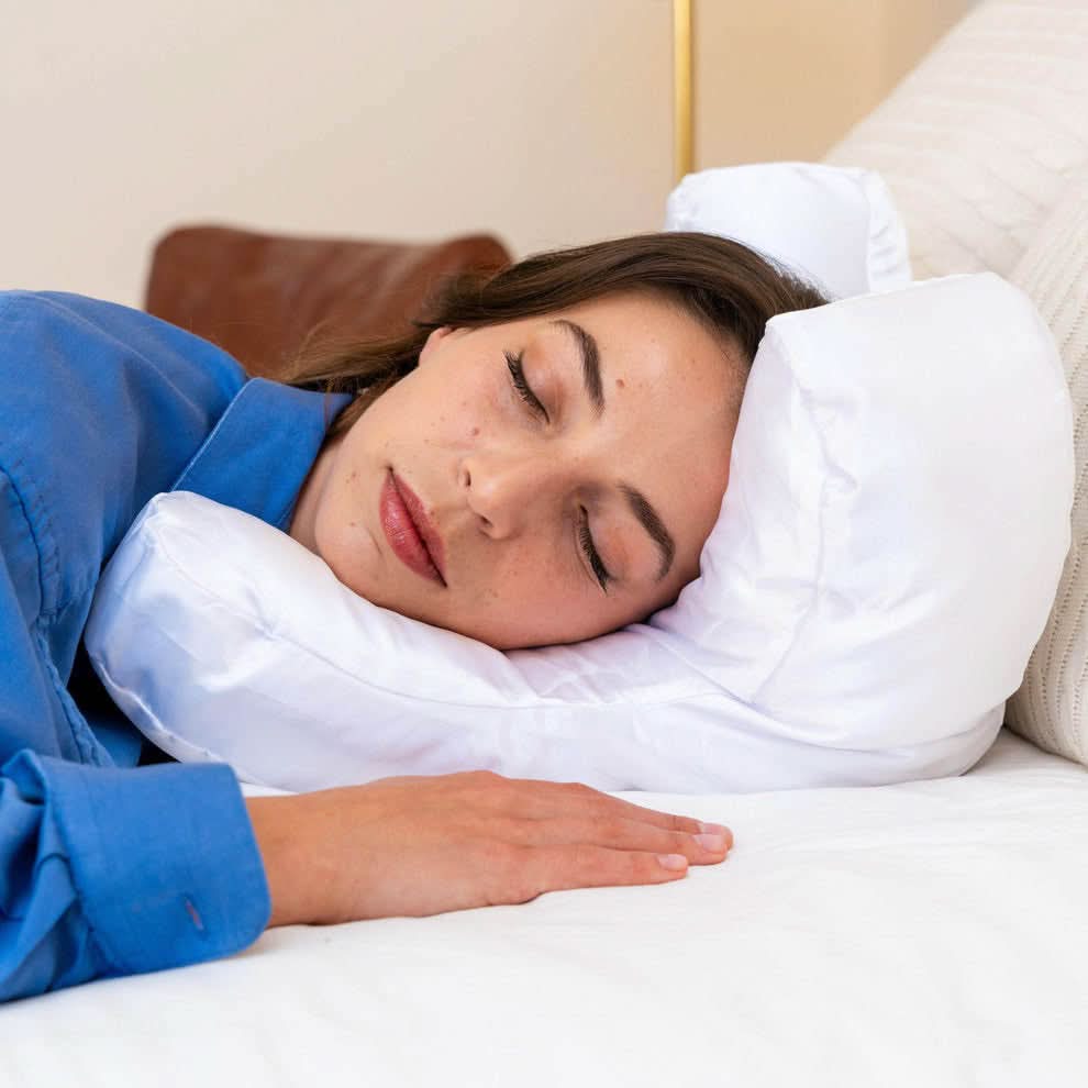 Almohada ergonómica CalmNest para aliviar el dolor de cuello y espalda