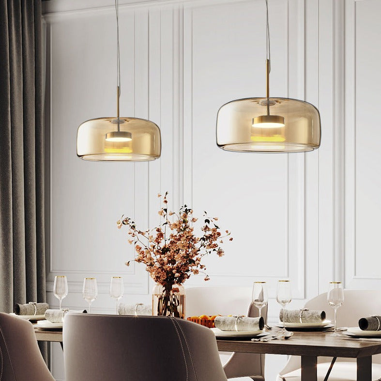 Aurelia Glass Pendant Light by Orntli for Elegant Interiors