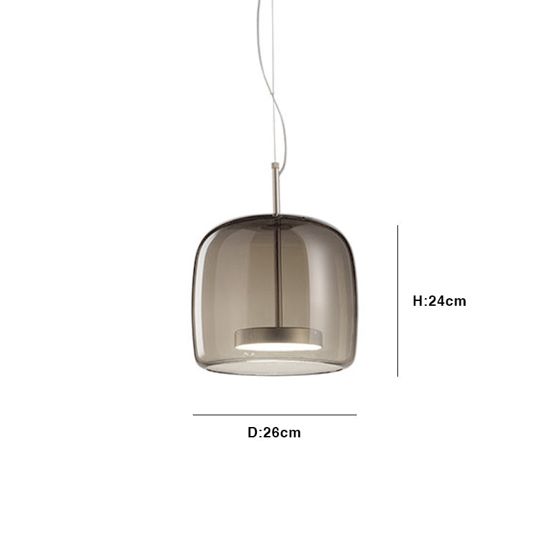 Aurelia Glass Pendant Light by Orntli for Elegant Interiors