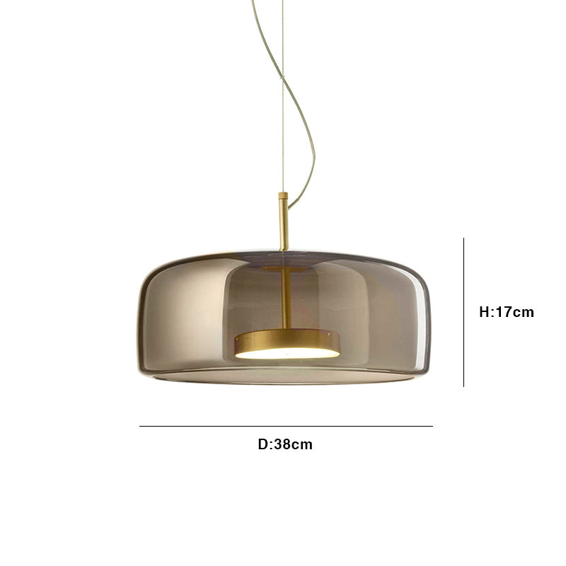 Aurelia Glass Pendant Light by Orntli for Elegant Interiors