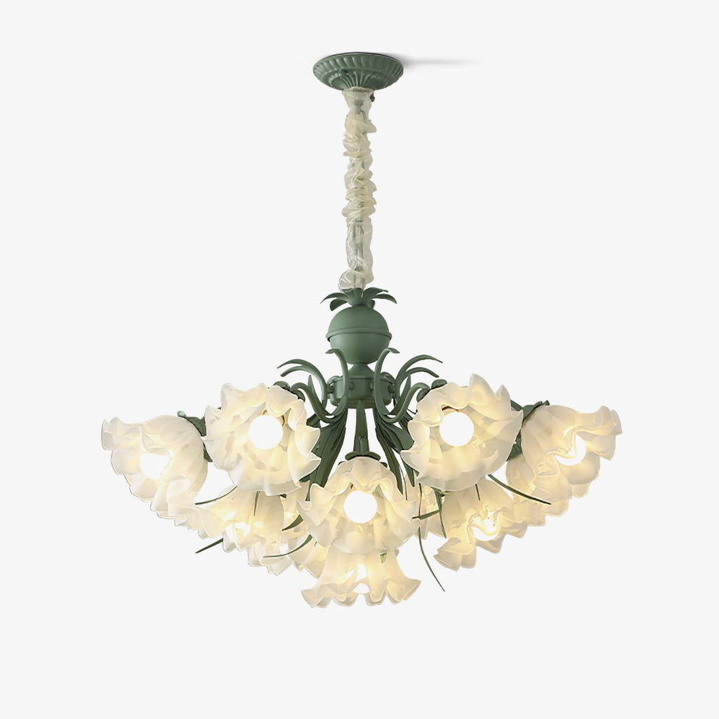 Lily of the Valley Flower Chandelier - Vakkerlight