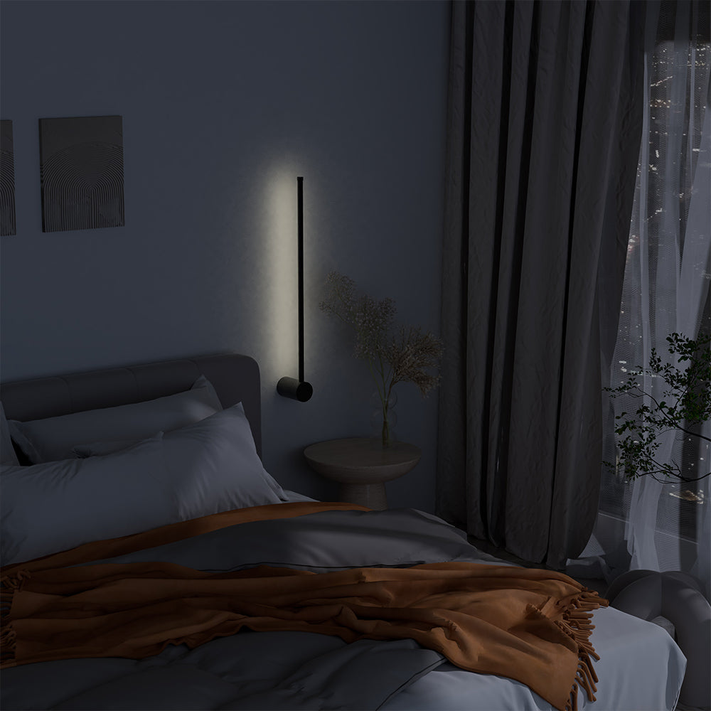 Lumistra lineáris LED fali lámpa modern fali tartóval