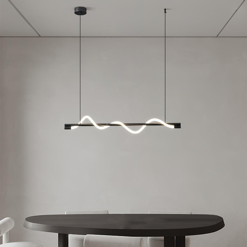 Lampada a sospensione minimalista in ottone Pulse